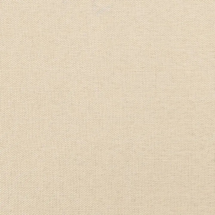 VIDAXL MATELAS KIESZENIOWY, KREMOWY, 120X200X20 CM, TISSU
