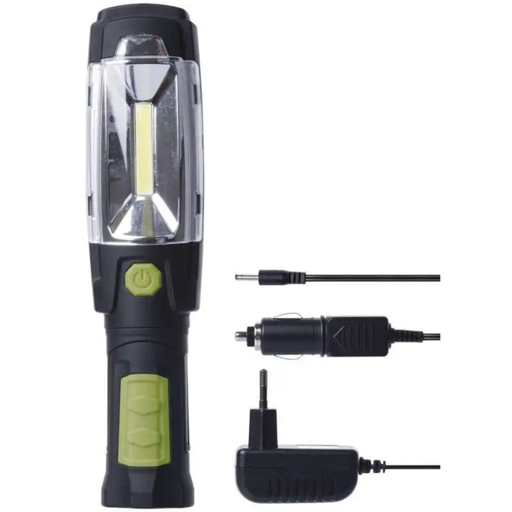 LAMPE DE POCHE LADOWALNA COB 3W, GROUPE MOTOPROPULSEUR 12V/230V, EMOS