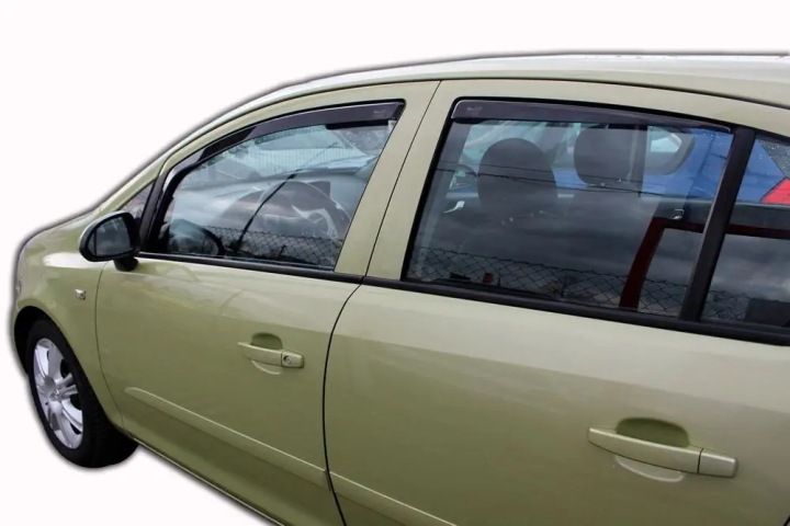 PARE-SOLEIL VITRE HEKO VERS OPEL CORSA D/E 5D 2006-2019 4 PCS AVANT ARRIÈRE JEU