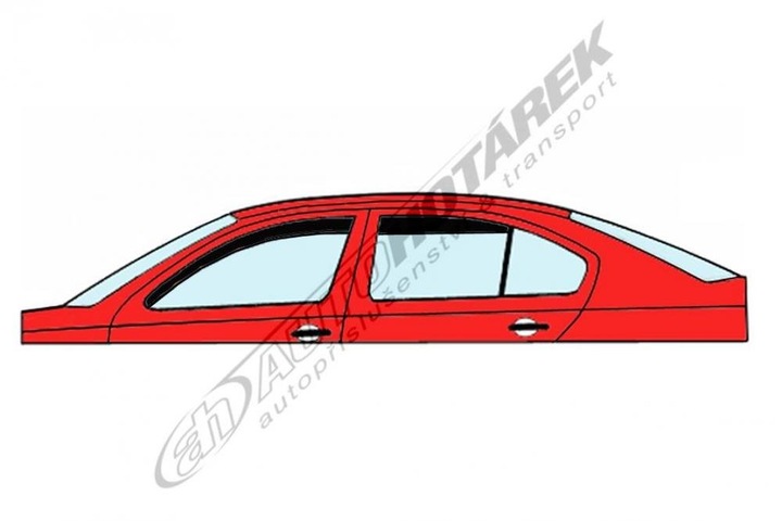 DEFLECTORES HEKO SUBARU OUTBACK IV 2009-14 4SZTUKI 