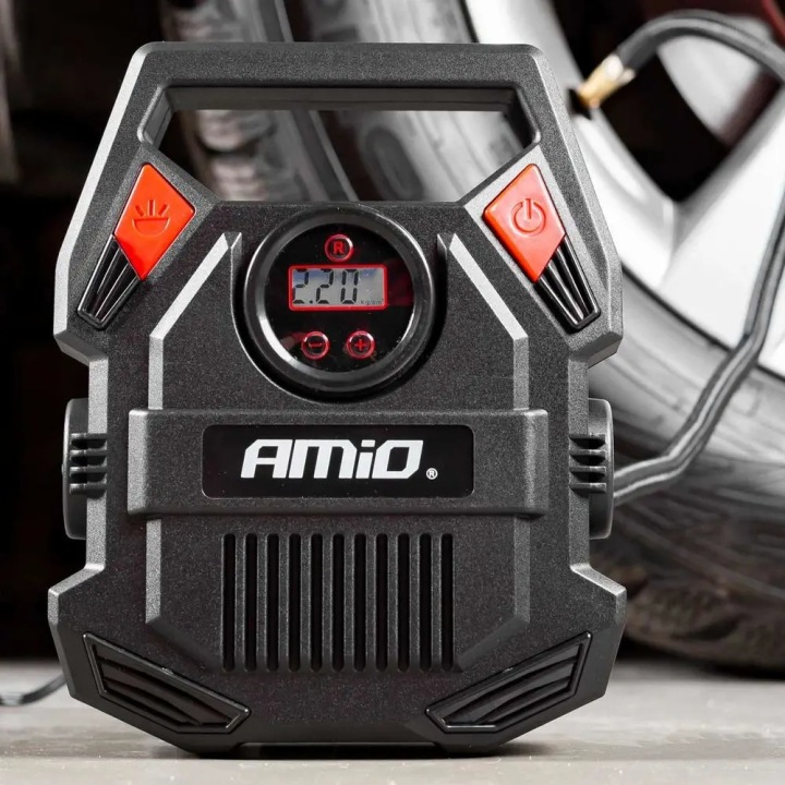 NUMÉRIQUE COMPRESSEUR DE CLIMATISATION POMPE VERS ROUES LED LCD 12V LAMPE DE POCHE