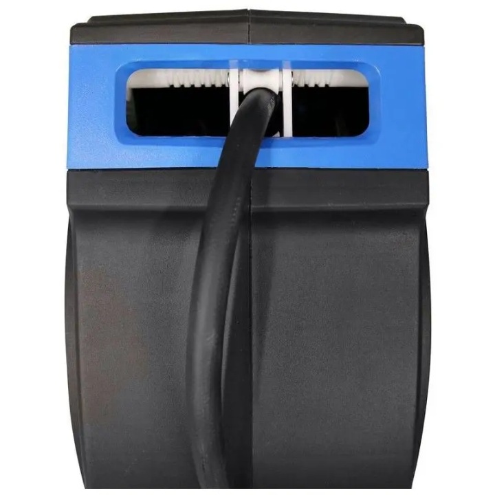 GÜDE 2882 TAMBOUR AVEC ZWIJANYM TUYAU PCW, BLEU 15 M