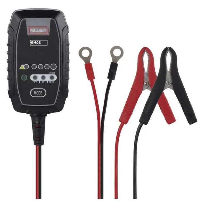 CHARGEUR AKUMULATOROW OLOWIOWYCH 6V/12V 0,8A EMOS N1015