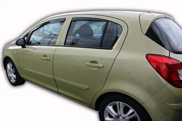 PARE-SOLEIL VITRE HEKO VERS OPEL CORSA D/E 5D 2006-2019 4 PCS AVANT ARRIÈRE JEU