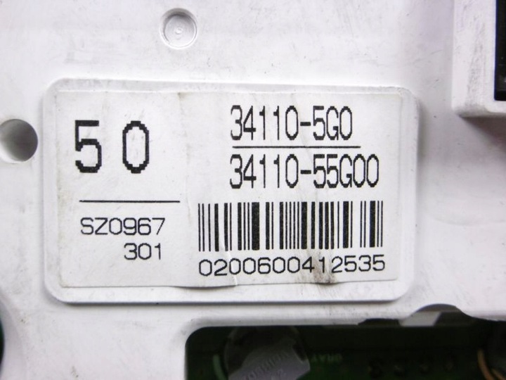 фото №6, Suzuki liana 01-04 спидометр приборы 1,6b 34110-5g0