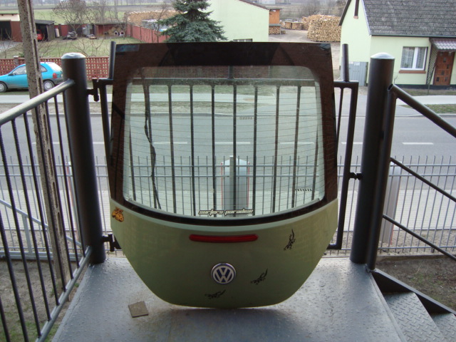 фото №2, Vw new beetle 1c0 кришка багажника задня зад комплектна скло