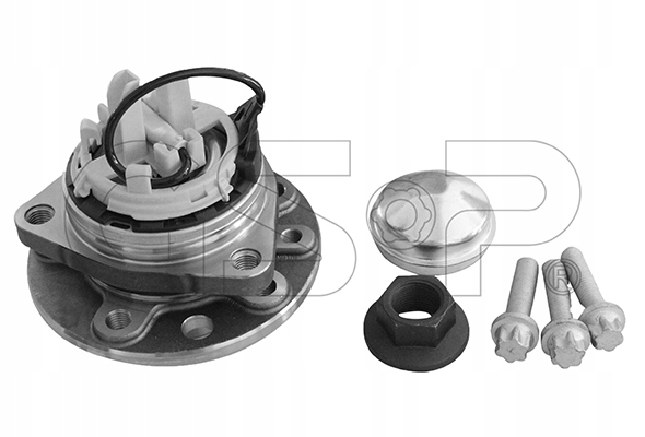 фото №2, Подшипник ступица колёса перед gsp do opel astra h 1.7