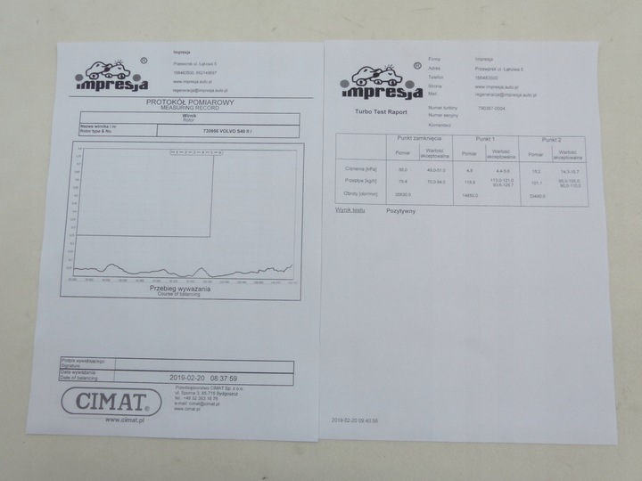 фото №6, Тест volvo s40 ii 04-12 турбонагнетатель 790367-4