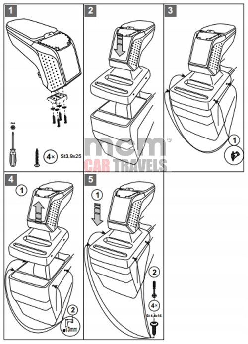 фото №6, Подлокотник luxus подлокотник armster 2 hyundai i30 2007-10