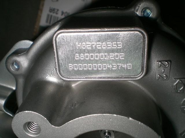 фото №4, Турбіна renault 1.5dci 144110429r 7701478939