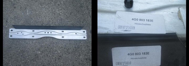 фото №1, Кронштейн пола audi rs7 a7 4g8 4,0tfsi