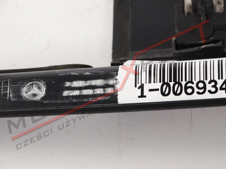 фото №4, Mercedes s w220 накладка планка пороговая правый зад