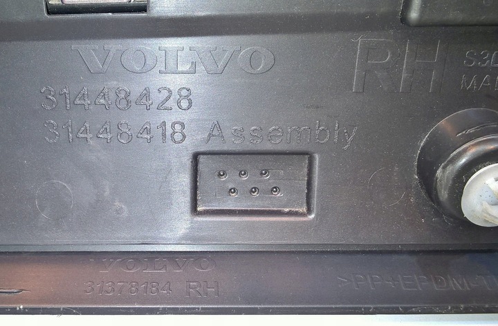 фото №5, Volvo xc90 2014-2017 планка дверь правые перед оригинал