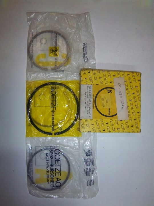 фото №2, Кольца поршневые goetze mb w123 w115 0817380010