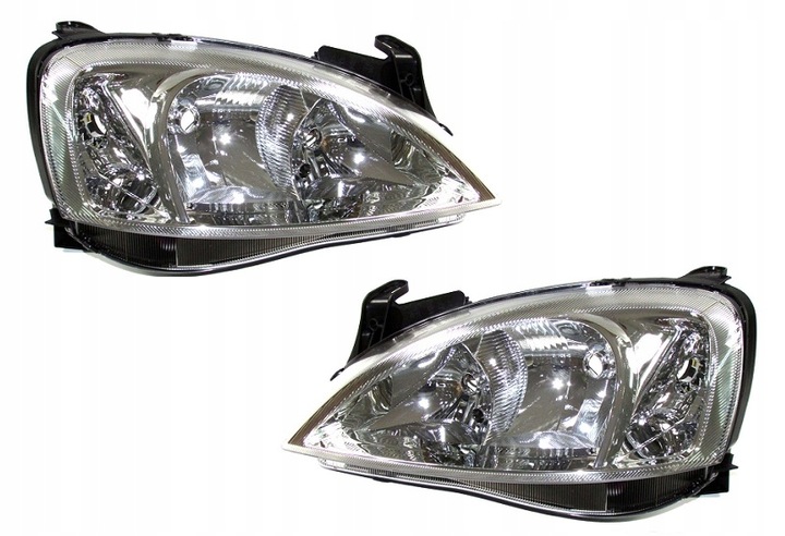 фото №1, Комплект фари opel corsa c 2000-2004 нове