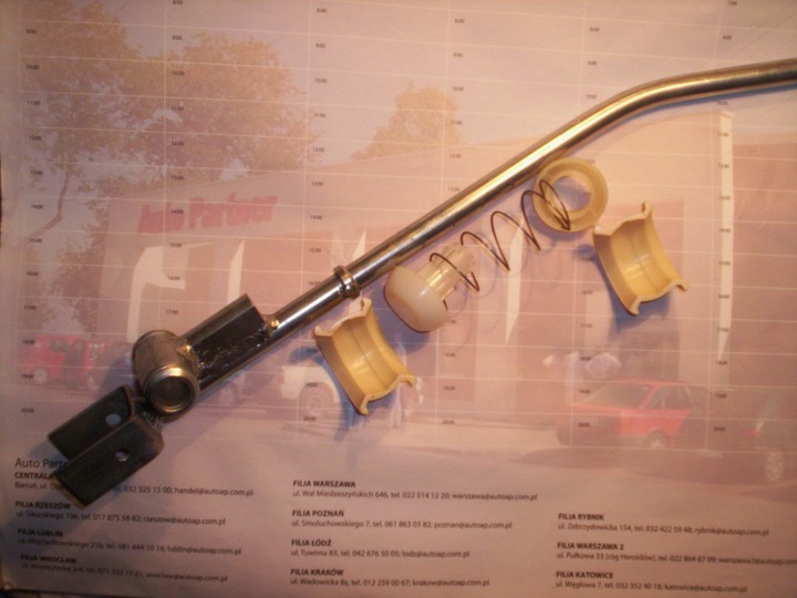 фото №1, Важіль зміни коробки передач vw t3 з kpl. ремонтний