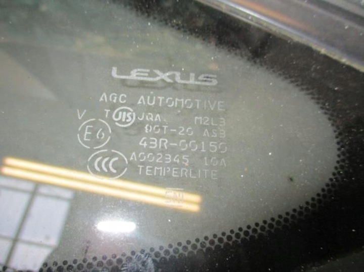 фото №5, Стекло кузова левое зад lexus rx450h