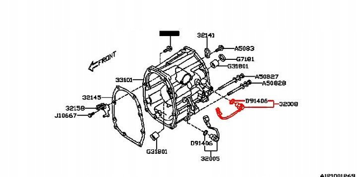 фото №3, Датчик положение передача jałowego forester outback