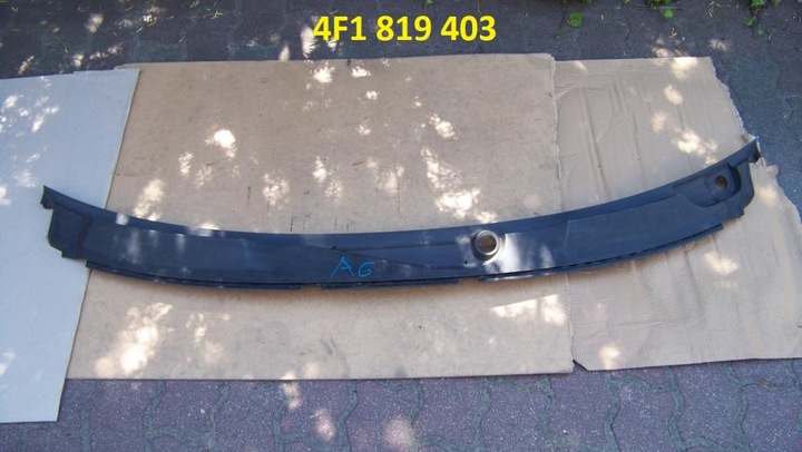 фото №1, Audi a6 c6 4f1 панель під лобовим склом захист 4f1819403