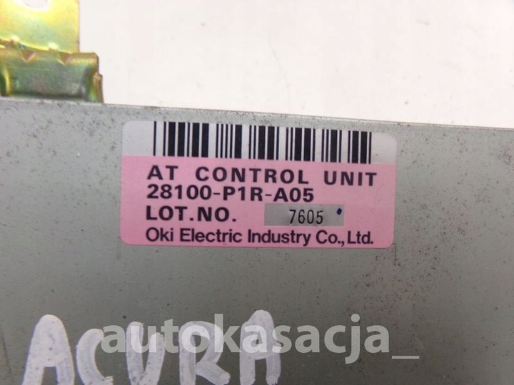 фото №4, Acura tl i 95-98 блок управления модуль 28100-p1r-a05