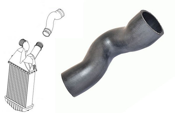 фото №13, Шланг турбіни opel astra h