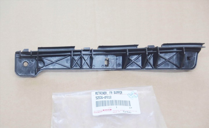 фото №2, Corolla verso 04-09 ползун держатель бампер перед lp