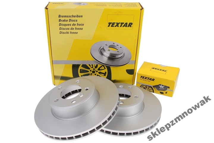 фото №11, Textar диски+ тормозные колодки p+t citroen c5 i ii 283mm
