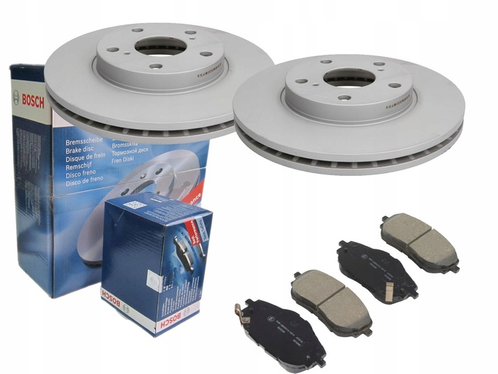 фото №1, Диски гальмівні колодки bosch перед toyota corolla e18 277mm