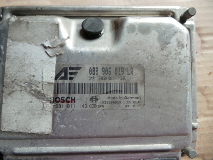 фото №4, Комп'ютер двигуна ford galaxy i fl 1.9 038906019lr