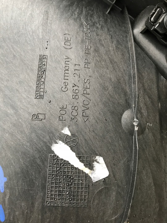 фото №5, Passat cc боковина оббивка лівий зад led eu 0066