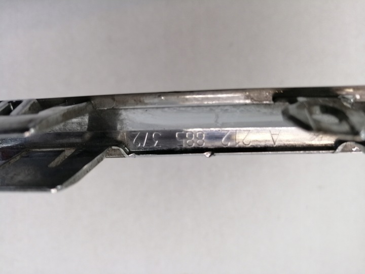 фото №10, Mercedes w212 планка бампера зад хром