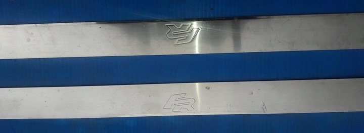 фото №2, Планки порогові накладки seat leon iii fr 3d
