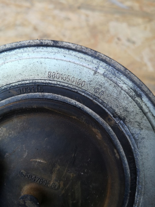 фото №4, Ford kuga mk2 2.0 tdci колесо ременное 9801350180