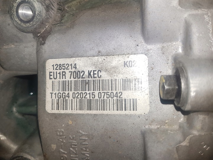 фото №1, Коробка передач коробки передач volvo v40 fwd 1285214 2.0d d4