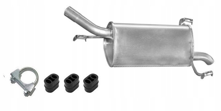 фото №1, Глушник кінцевий 17.531 opel corsa c 1.0 + набір