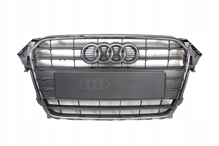 фото №1, Решётка радиатор решётка радиатора перед серый audi a4 b8 рестайлинг оригинал od aso