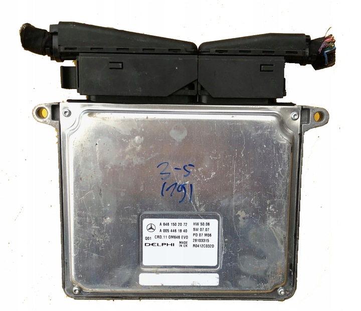 фото №1, Ecu mercedes w204 2.2cdi a6461502072 a0054461840