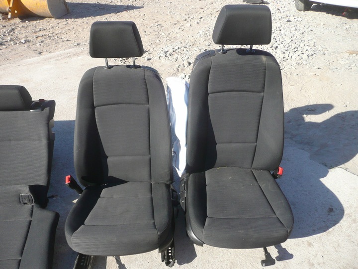 фото №6, Bmw e81 сиденья сиденье обшивки чёрные