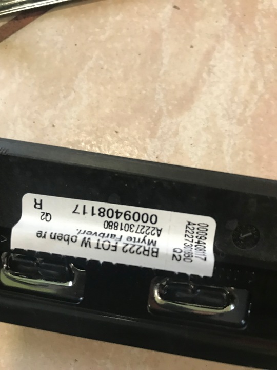 фото №7, Планка декоративна dekor дерево обшивка mercedes w222 оригінальний номер eu