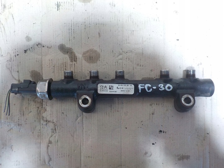 фото №1, Планка вприскувальний 9685297580 1.6 focus mk3