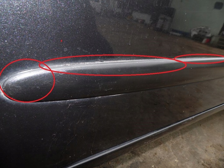 фото №7, Планка дверная левая перед 87u daewoo tacuma u100