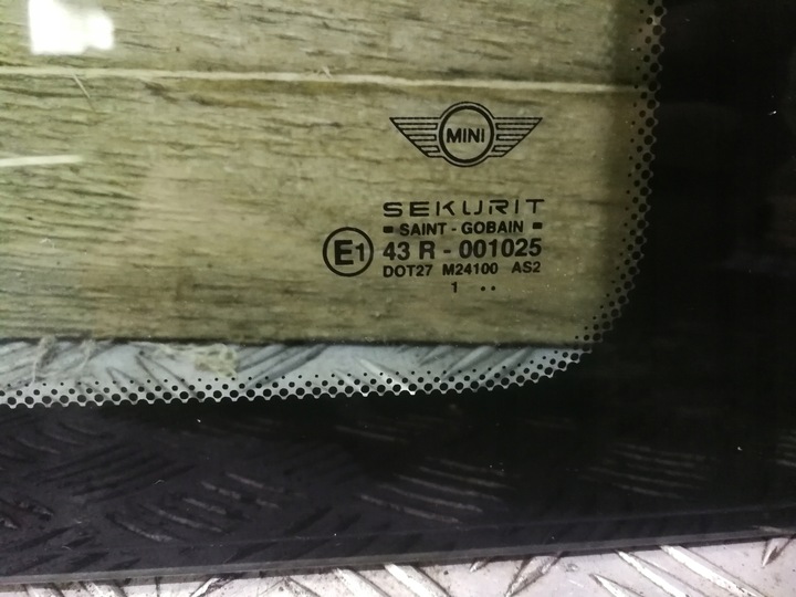 фото №2, Стекло боковая кузовная правые зад mini cooper f55
