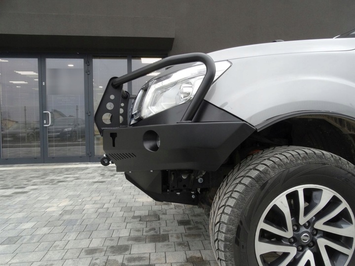 фото №16, Бампер nissan navara d23 перед pod лебёдка