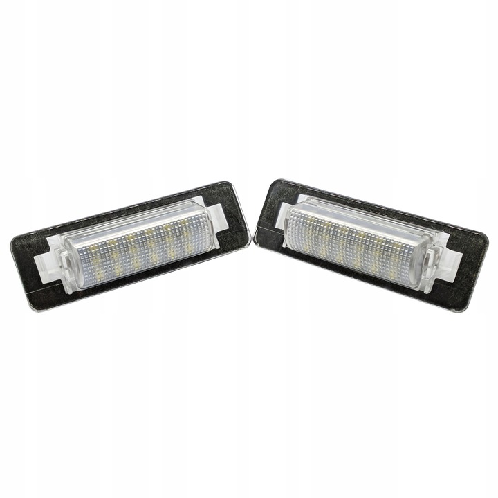 фото №3, Mercedes w202 w210 подсветка led регистрации