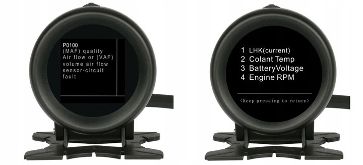 фото №7, Autool x60 дисплей head-up hud obd2 led lcd