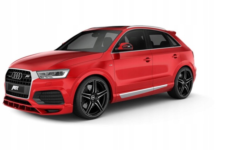 фото №13, Спойлер передній abt audi q3 8u рестайлінг 2015-2019 спойлер дифузор бампера