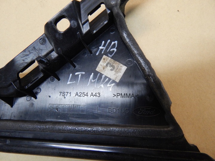 фото №3, Планка рамка дверь mondeo mk4 hb левый зад