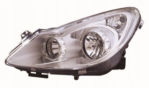фото №1, Фара левый opel corsa d 2006-2010 h1/h7