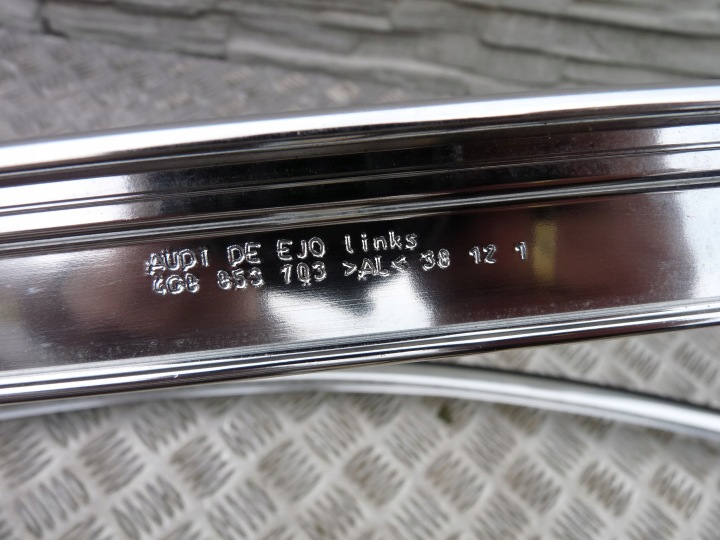 фото №6, Audi a7 4g 4g8 молдинг хромированная правая крыша