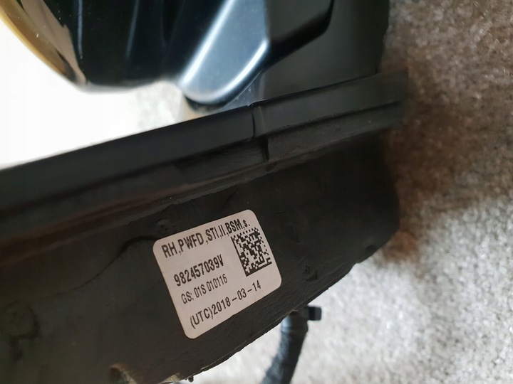 фото №7, Peugeot 206 18- зеркало правые 10+4 pin ассистент